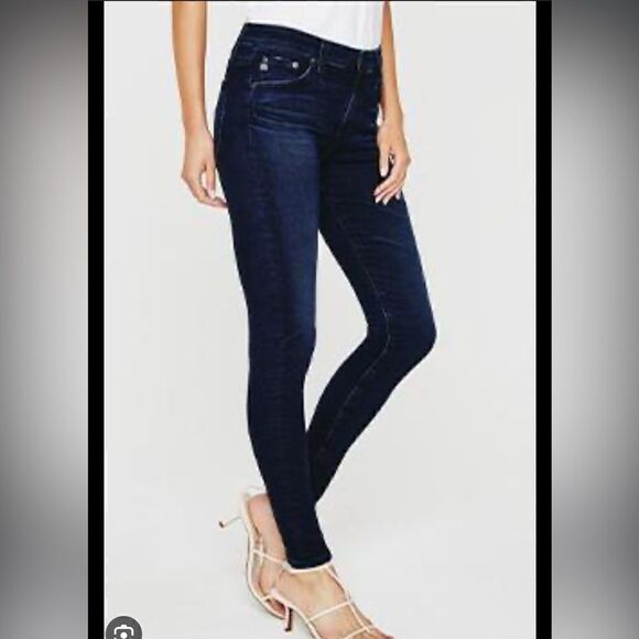 AG Adriano Goldschmied The Farrah Skinny Ankle Jeans - Picture 1 of 11